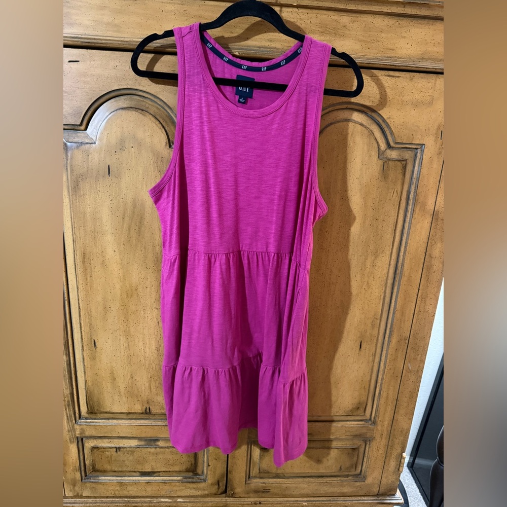 Gap Pink Sleeveless Dress- L